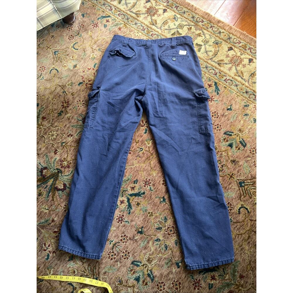 Tyndale FR Flame Resistant Cargo Pants 36x32 Navy Arc Rated CAT 2 NFPA 2112 USA - Picture 11 of 11